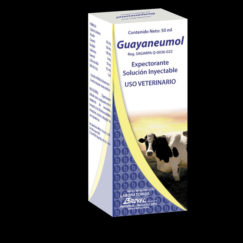 Guayaneumol Iny. 50 ml. DECHRA BROVEL