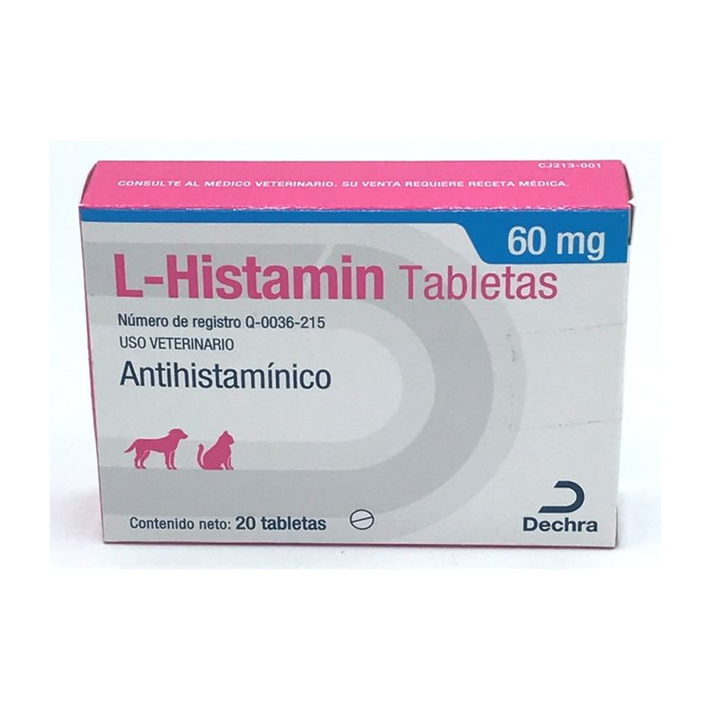 L-Histamín 60 mg 20 tabs. DECHRA BROVEL