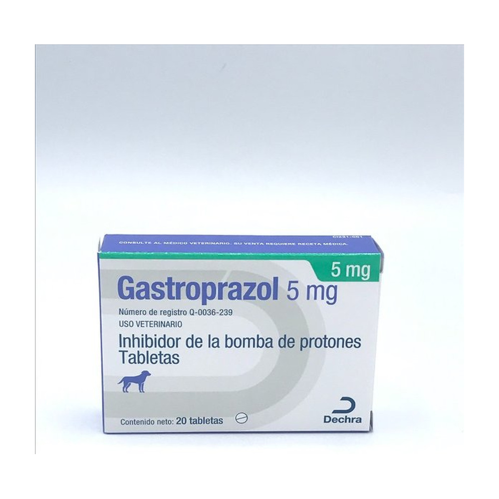 Gastroprazol 5 mg 20 tabs. DECHRA BROVEL