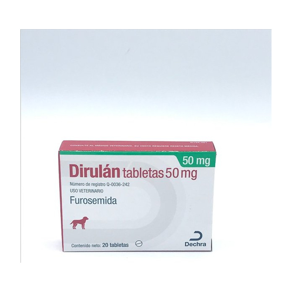 Dirulán 50 mg 20 tabs. DECHRA BROVEL