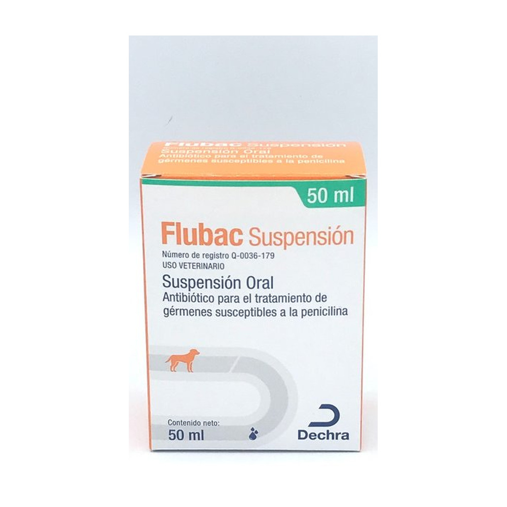 Flubac Suspensión Oral 50 ml. DECHRA BROVEL