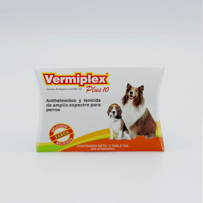 Vermiplex Plus 10 kg Cartera 2 tabs. HOLLAND