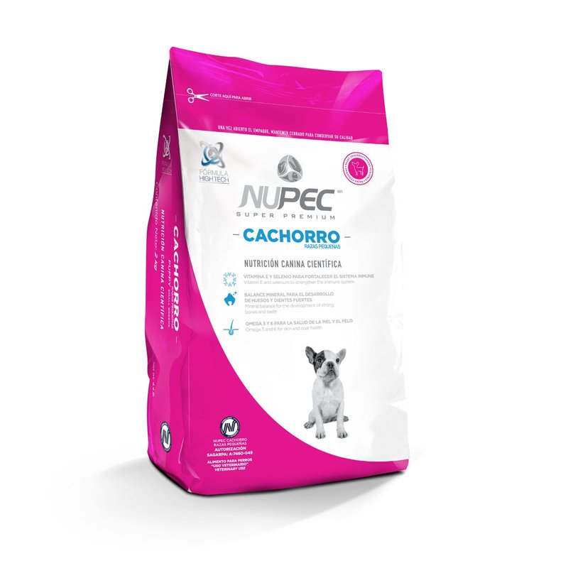 Nupec Cachorro Razas Pequeñas 8 kg.