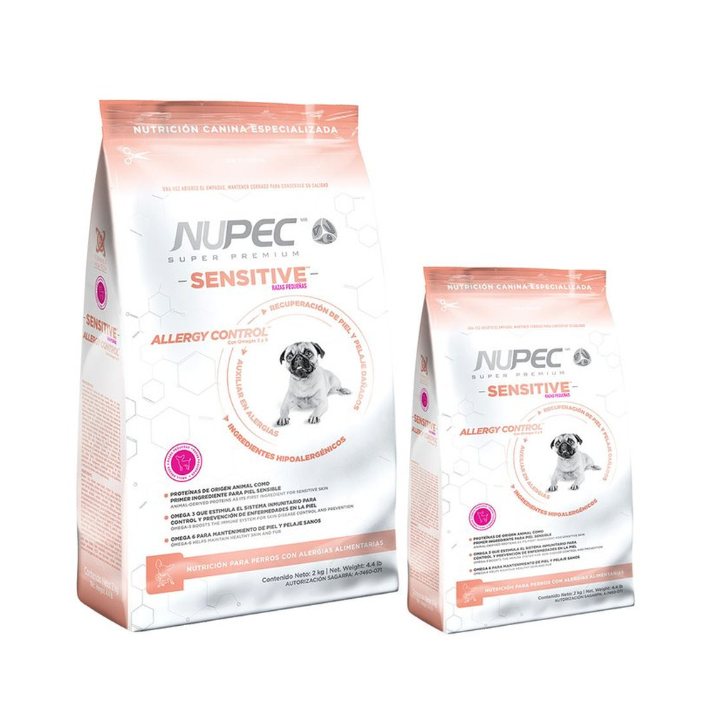 Nupec Sensitive Raza Pequeña 2 kg