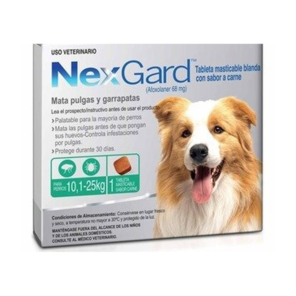 Nexgard 68 mg 10.1-25 kg 1 tab. BOEHRINGER