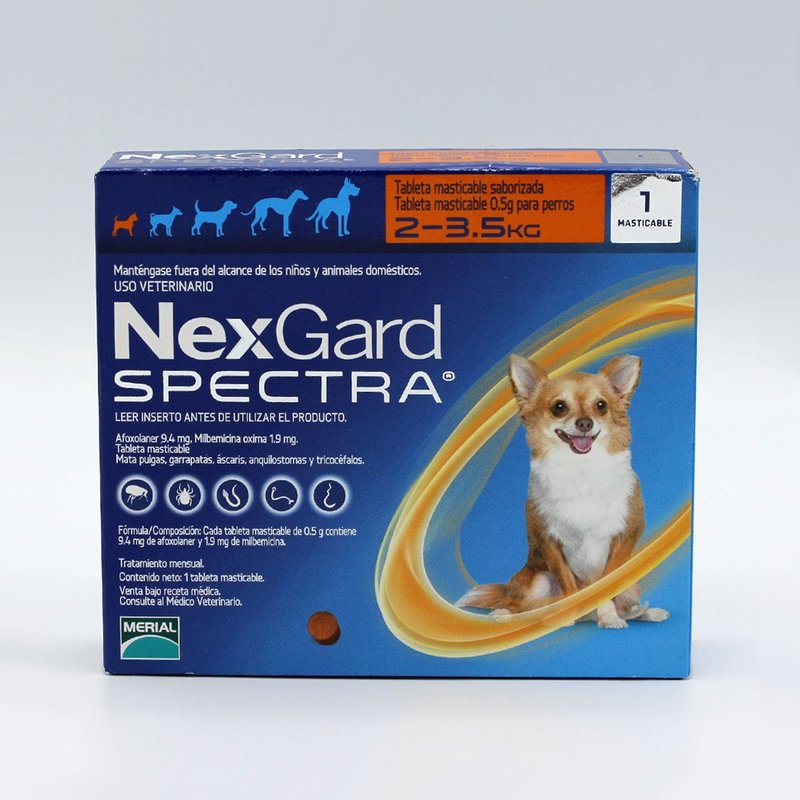 Nexgard Spectra 0.5g 2-3.5 kg 1 tab. BOEHRINGER