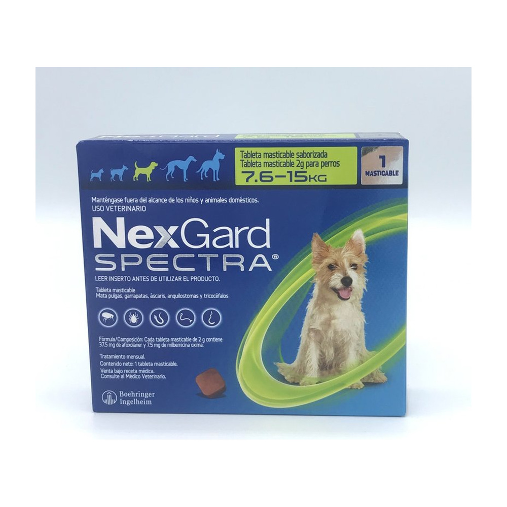 Nexgard Spectra 2g 7.6-15 kg 1 tab. BOEHRINGER