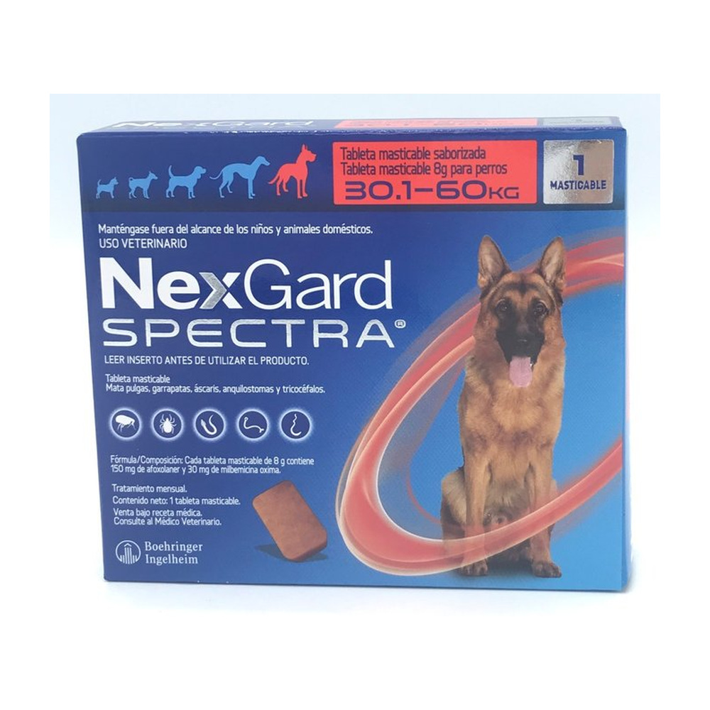 Nexgard Spectra 8g 30.1-60 kg 1 tab. BOEHRINGER