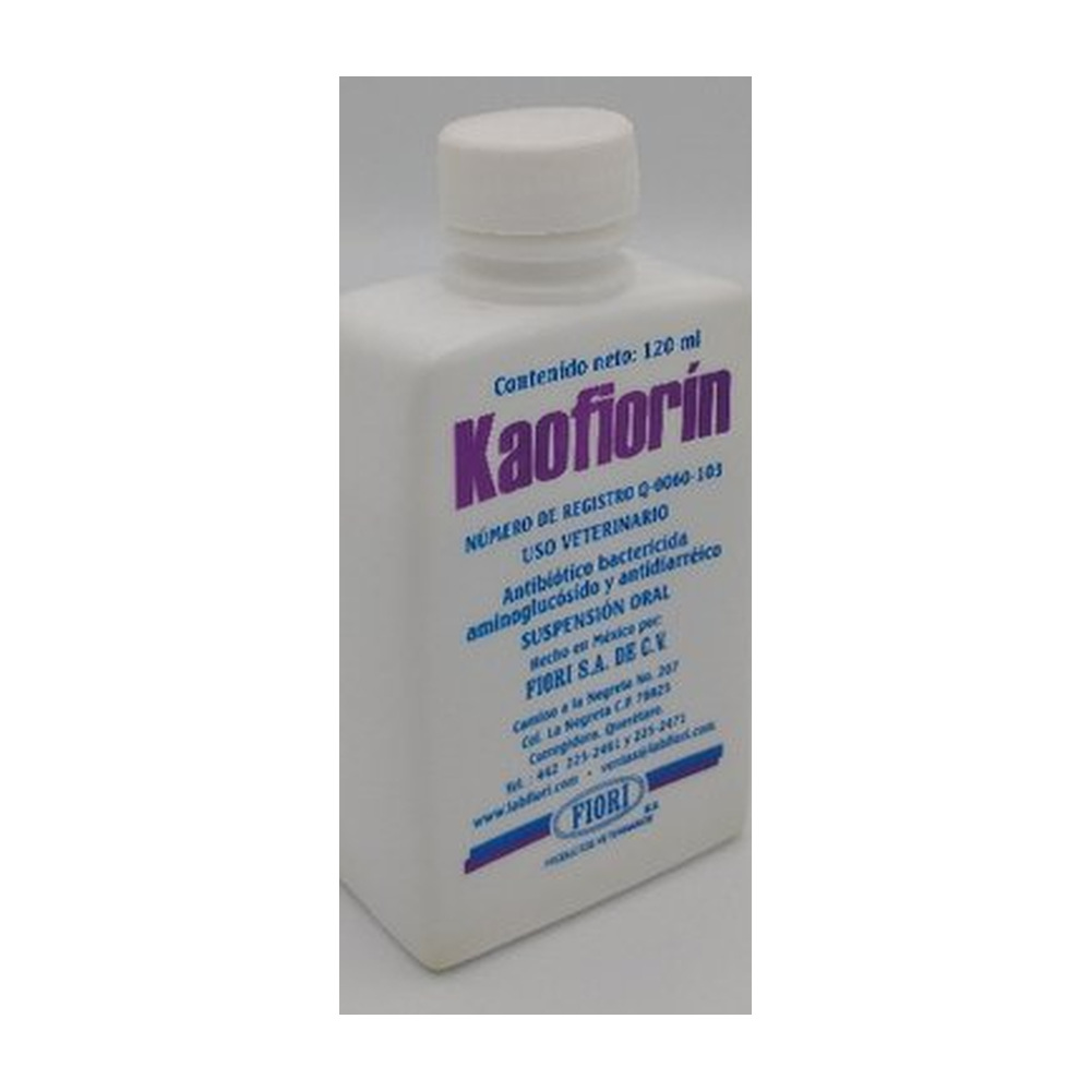 Kaofiorin Suspensión Oral 120 ml.