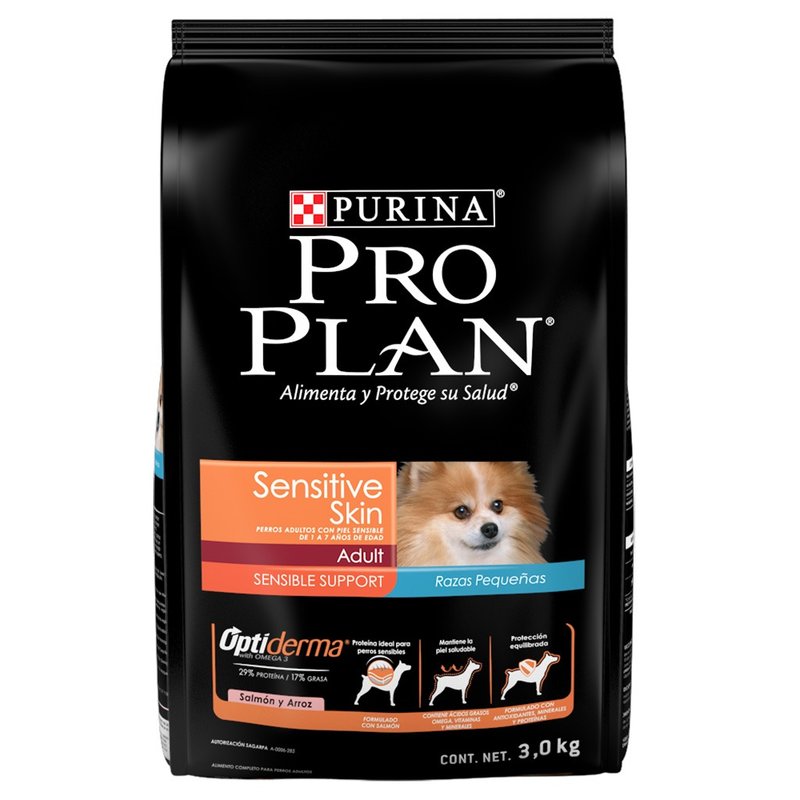 Pro Plan Adult Sensitive Skin Razas Medianas y Grandes 3 kg PROPLAN