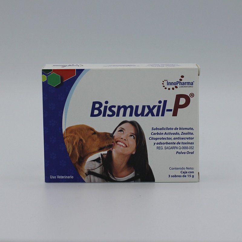 Bismuxil-P Caja con 3 sobres de 15 gr. INNOPHARMA
