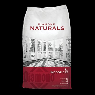 Diamond Naturals Indoor Cat Hairball Control 18 lbs. 8.16 kg.