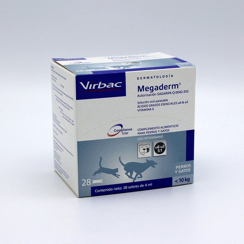 Megaderm caja con 28 sobres. VIRBAC