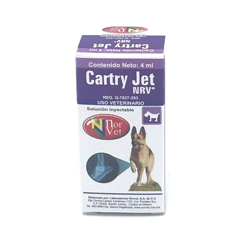 Cartry-Jet Inyectable 4 ml. NORVET
