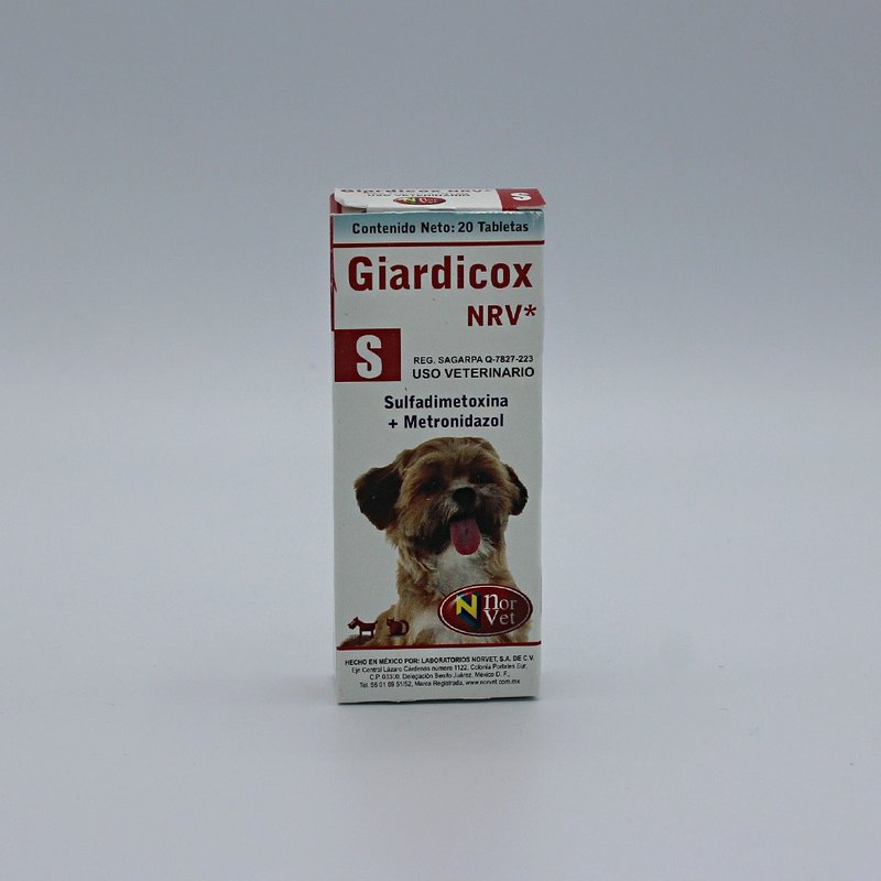Giardicox S 20 tabs. NORVET