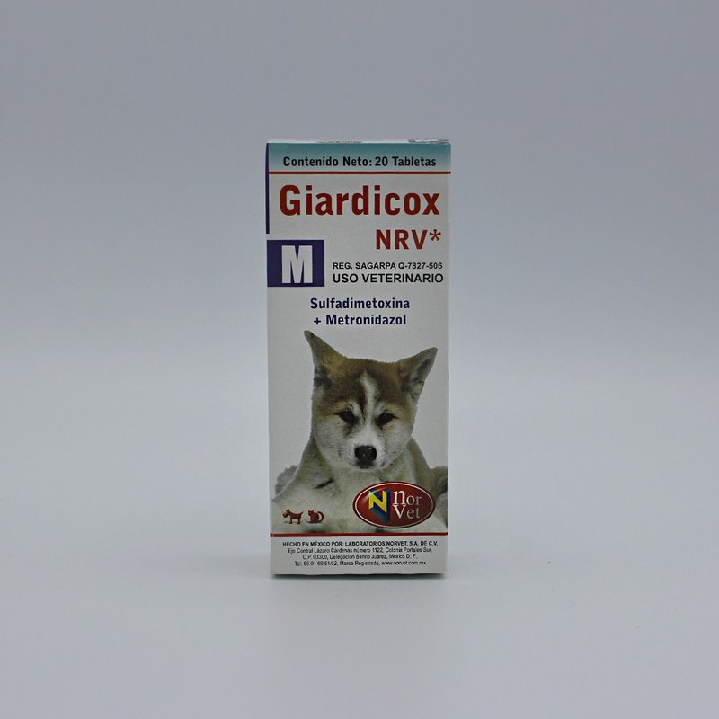 Giardicox M 20 tabs. NORVET