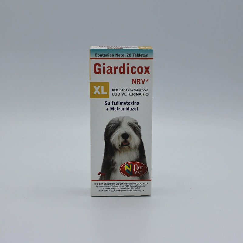 Giardicox XL 20 tabs. NORVET