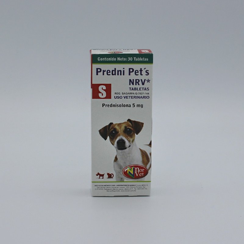 Predni Pet’s S 5 mg. 30 tabs. NORVET