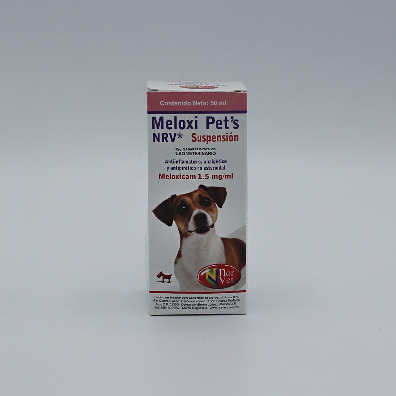 Meloxi Pet’s Suspensión Oral 1.5mg. 50ml. NORVET
