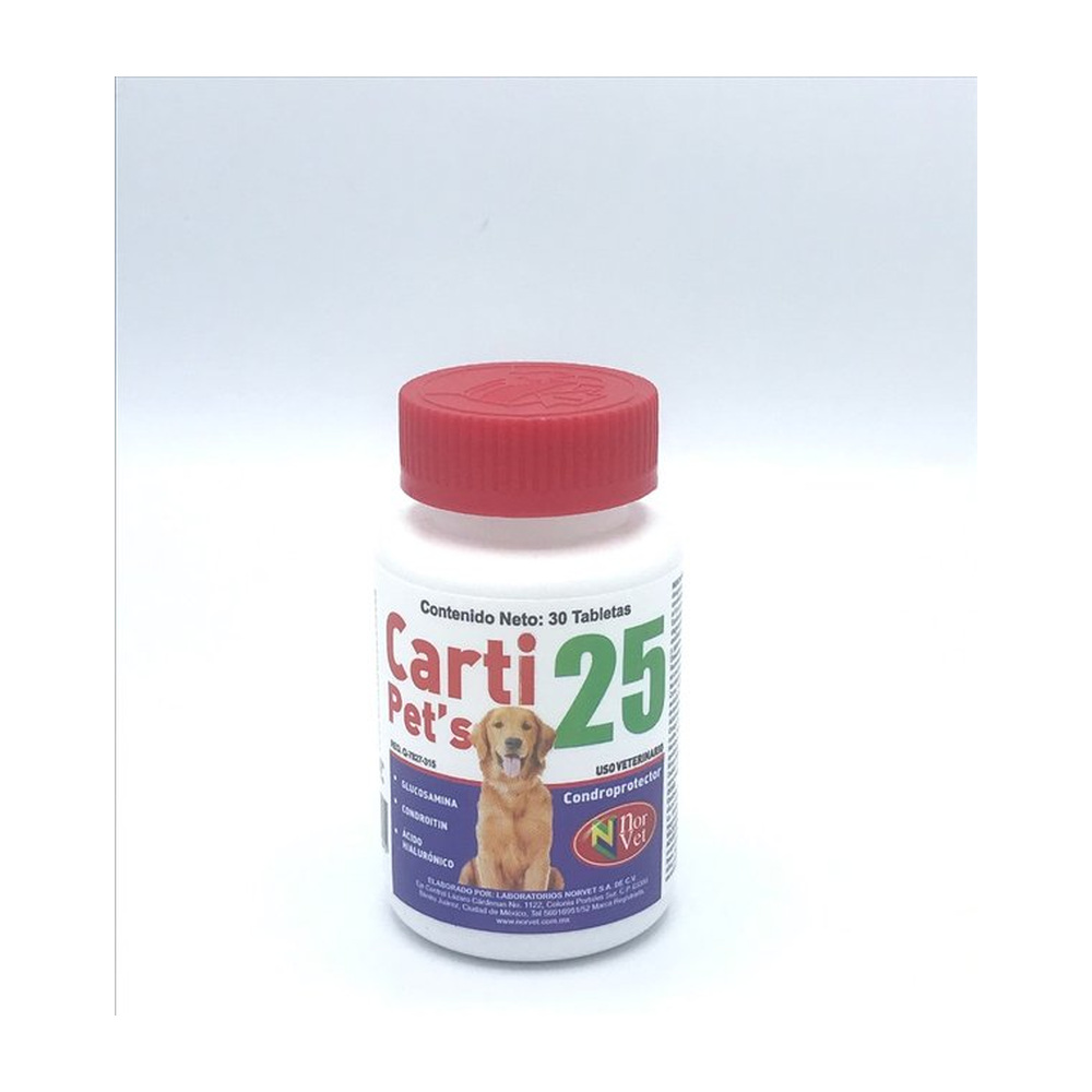 Carti Pet’s 25 30 tabs. NORVET