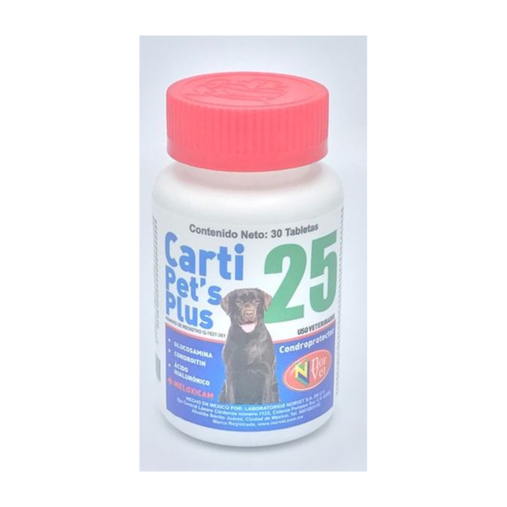 Carti Pet’s Plus 25 30 tabs. NORVET
