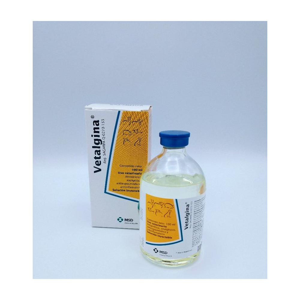 Vetalgina Iny. 100 ml. MSD