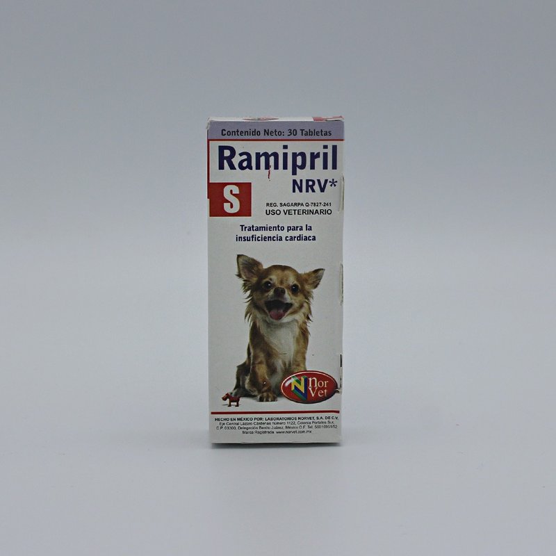 Ramipril S 0.625 mg. 30 tabs. NORVET