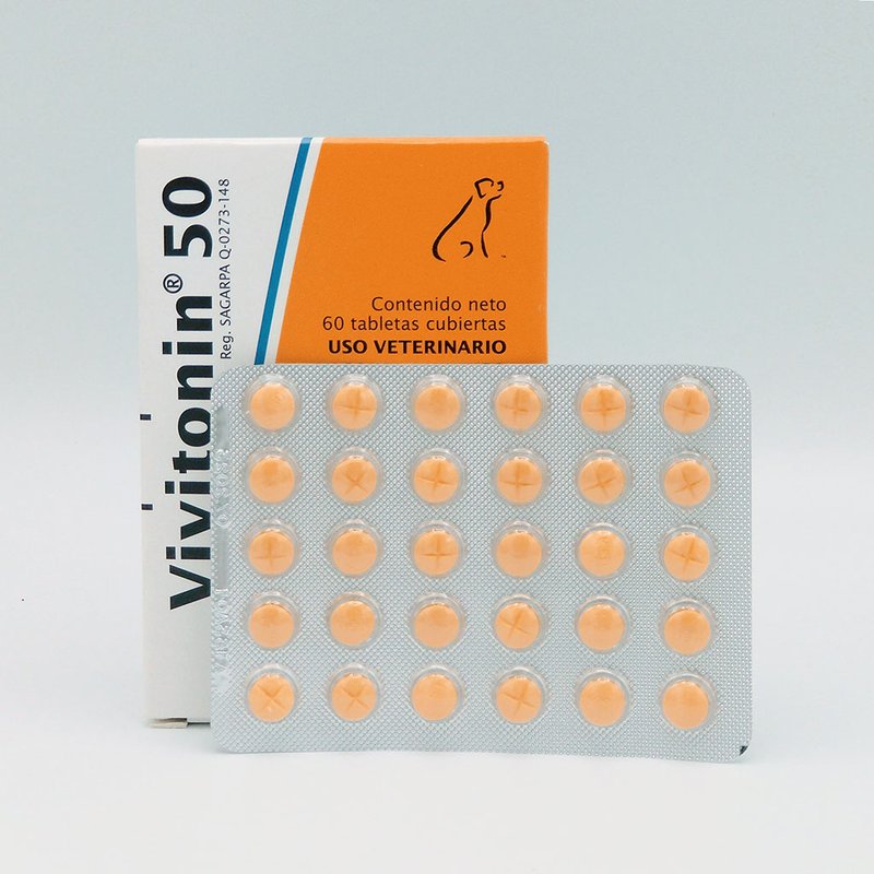 Vivitonin 50 60 tabs. MSD