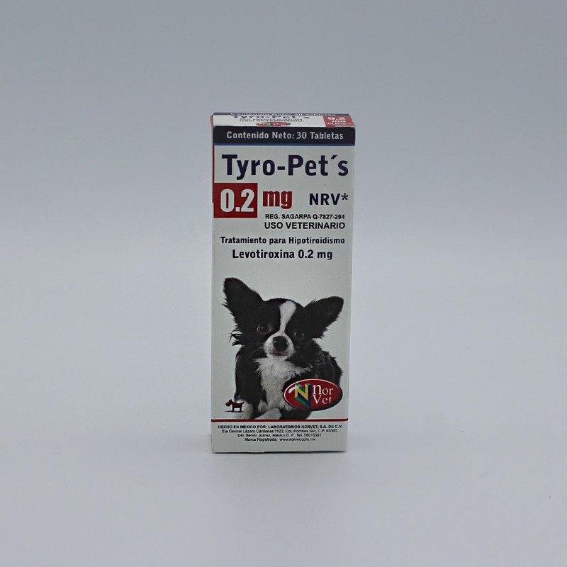 Tyro Pet’s 0.2 mg. 30 tabs. NORVET