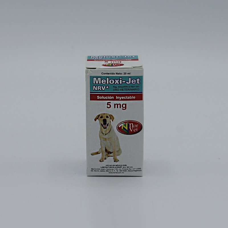 Meloxi Jet 5 mg Iny. 20 ml NORVET