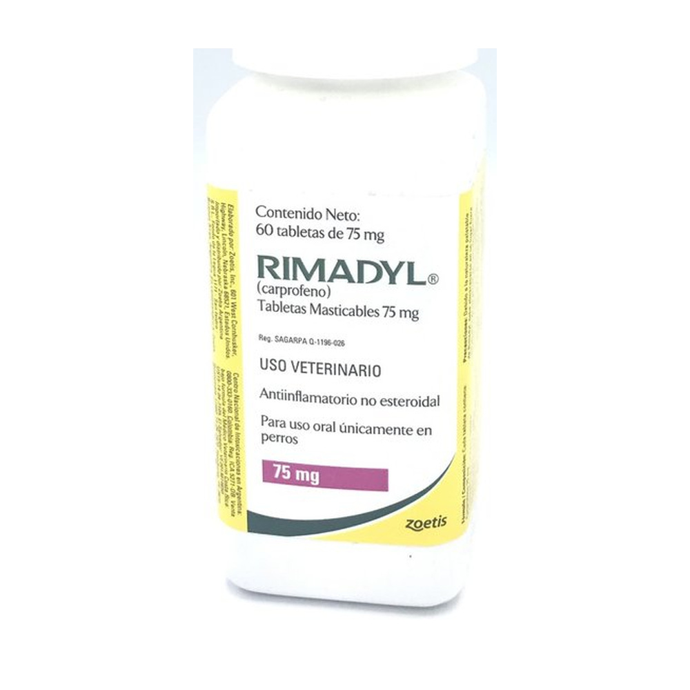 Rimadyl 75 mg 60 tabs. ZOETIS