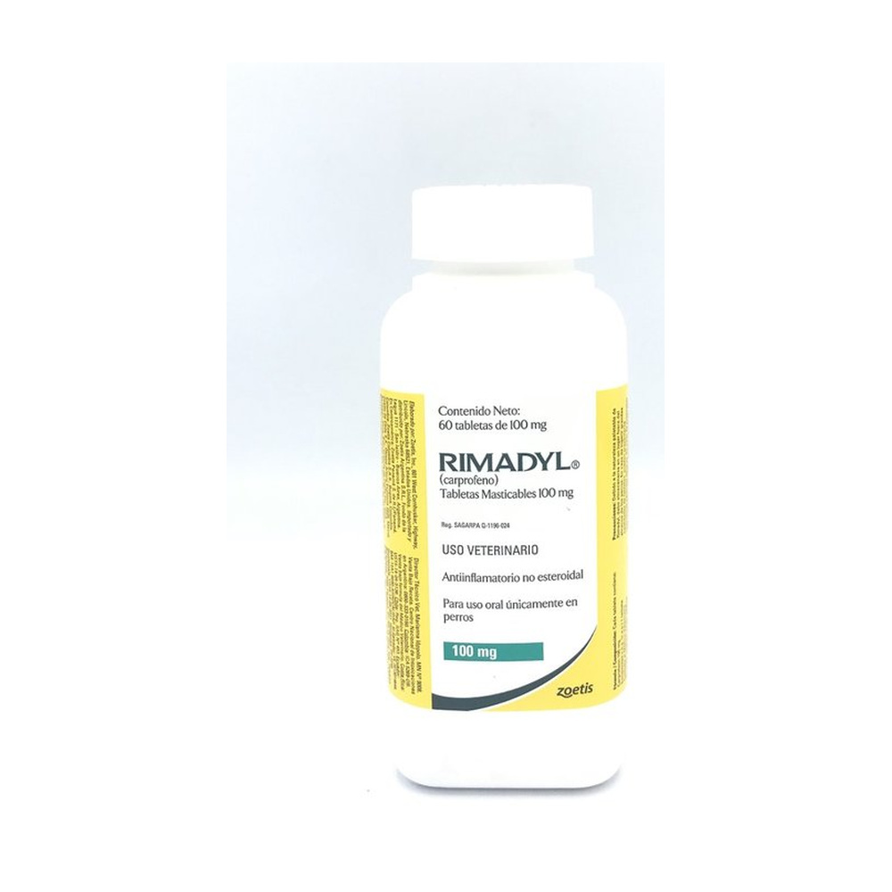 Rimadyl 100 mg 60 tabs. ZOETIS
