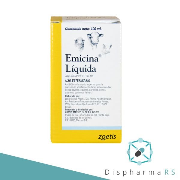 Emicina Iny. 100 ml. ZOETIS