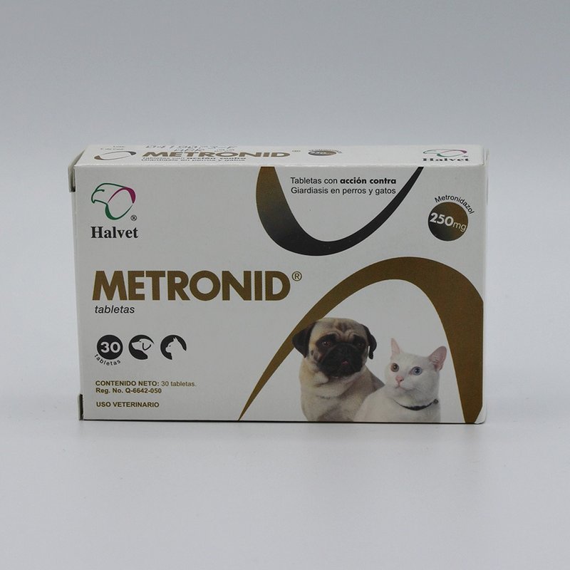 Metronid 250 mg 30 tabletas HALVET