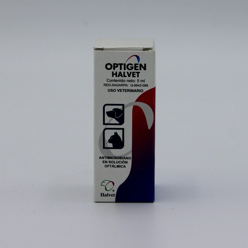 Optigen Oftálmico 5 ml. HALVET