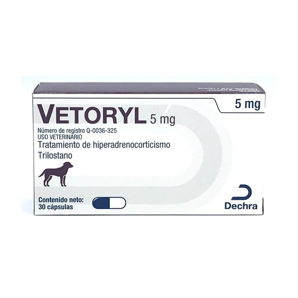 Vetoryl 5 mg. 30 Cápsulas DECHRA BROVEL