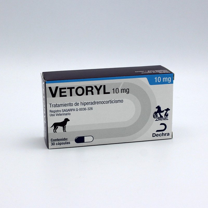 Vetoryl 10 mg. 30 Cápsulas DECHRA BROVEL