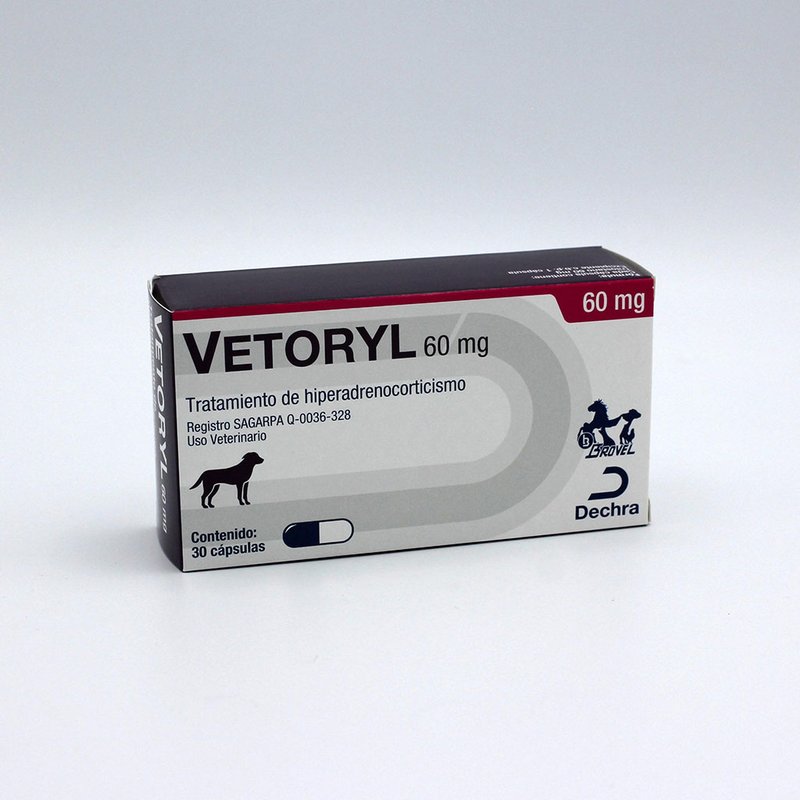 Vetoryl 60 mg. 30 Cápsulas. DECHRA BROVEL