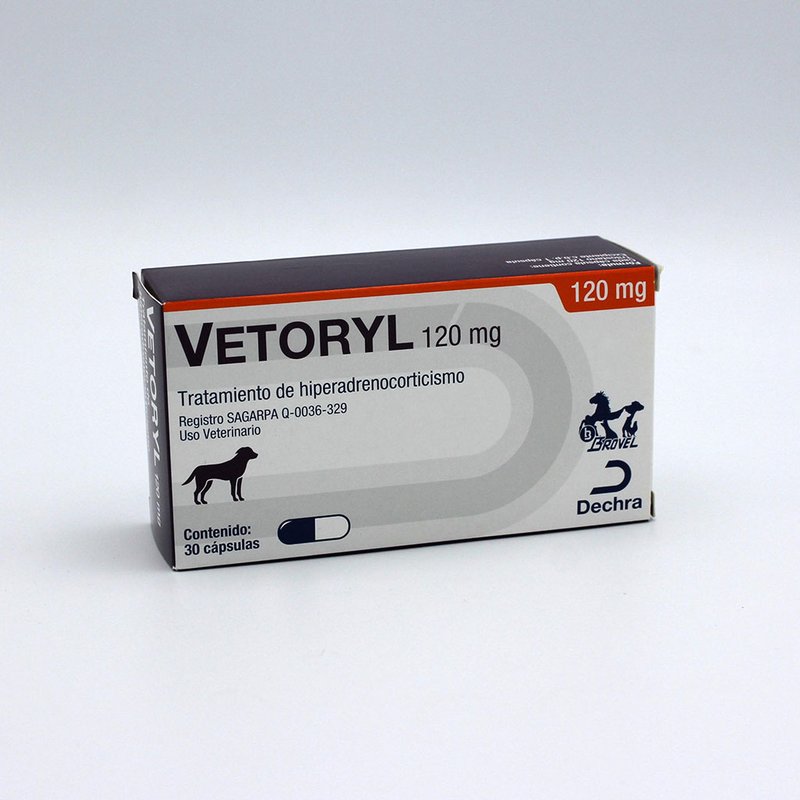 Vetoryl 120 mg. 30 Cápsulas DECHRA BROVEL