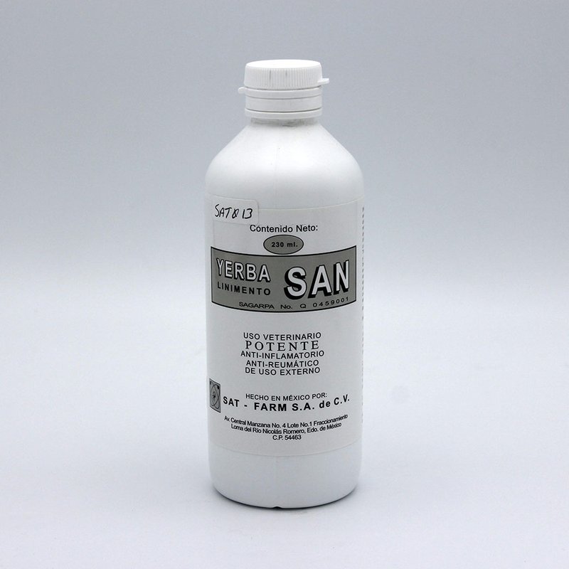 Yerba San Linimento 230 ml. SAT FARM