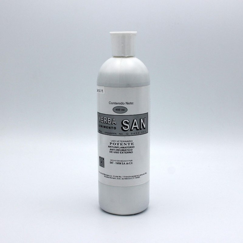 Yerba San Linimento 450 ml. SAT FARM
