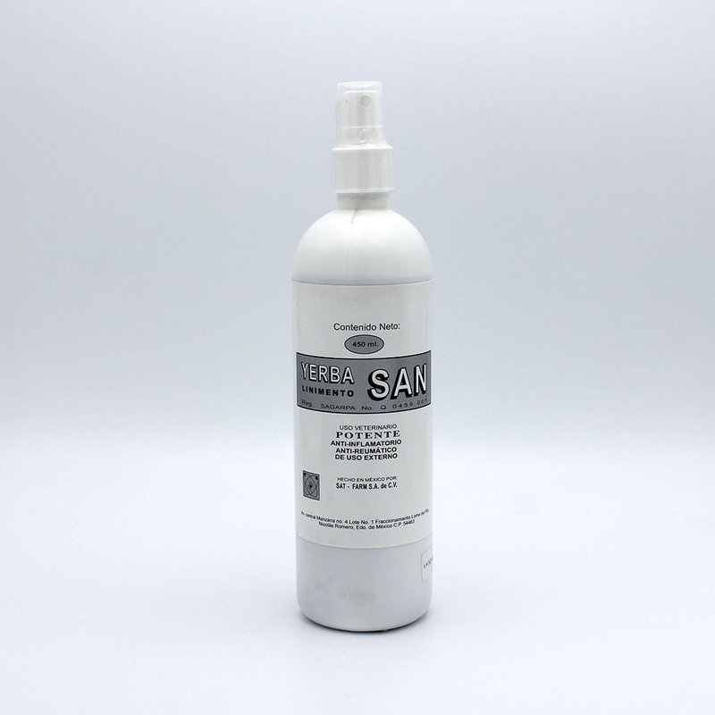 Yerba San Linimento con atomizador 450 ml. SAT FARM