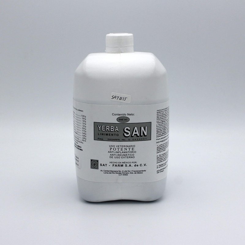 Yerba San Linimento 940 ml. SAT FARM