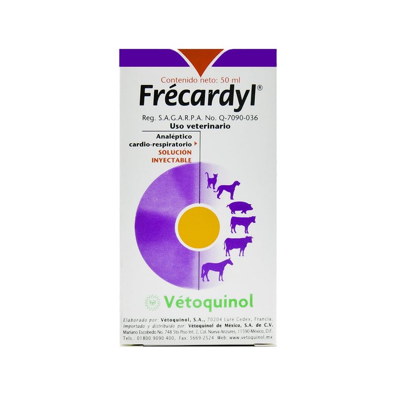 Frecardyl Iny. 50 ml VETOQUINOL