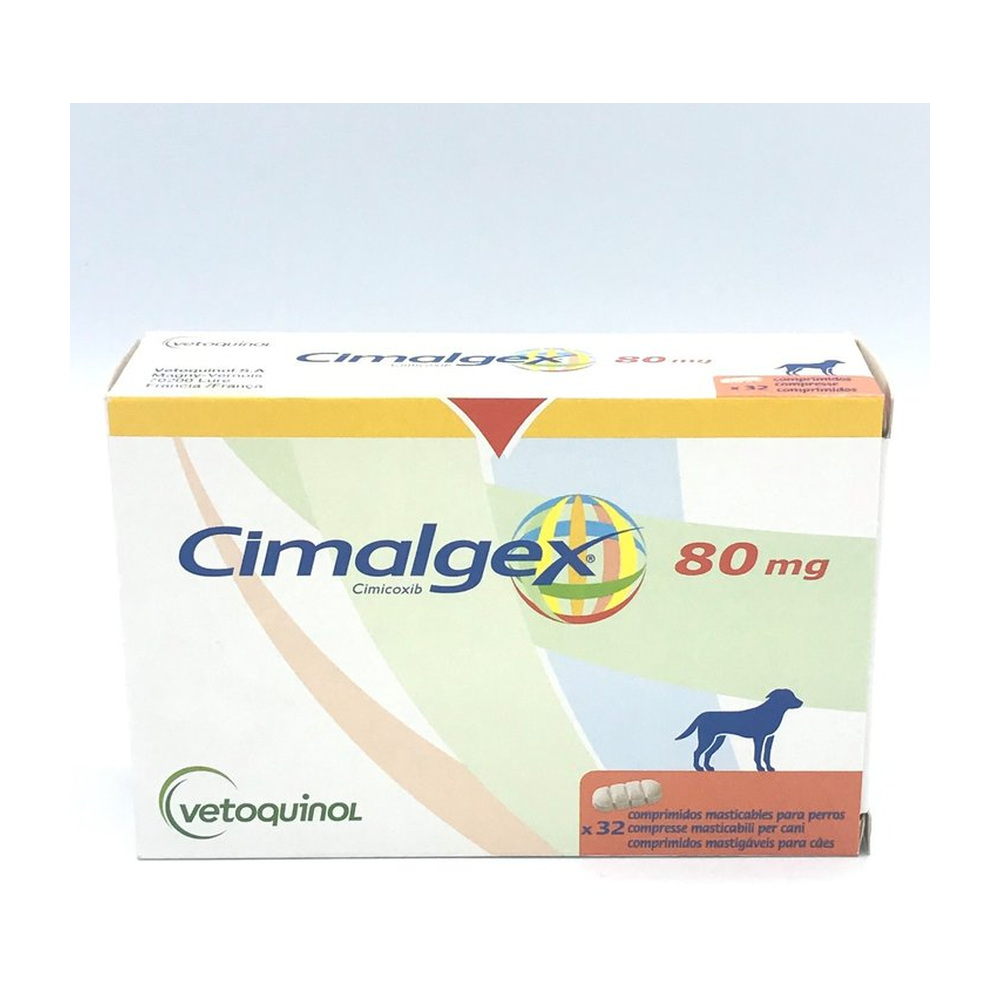 Cimalgex 80 mg 32 comprimidos VETOQUINOL