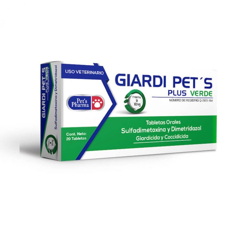 Giardipets Plus Verde 20 tabletas PET'S PHARMA
