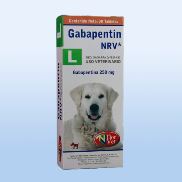 Gabapentin L 250 mg 30 tabs. NORVET