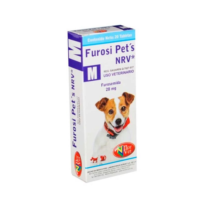 Furosi Pet’s M 28 mg 20 tabs. NORVET