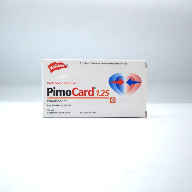 PimoCard 1.25 mg 20 tabletas HOLLIDAY