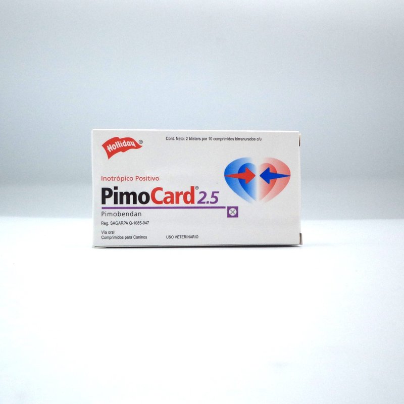 PimoCard 2.5 mg 20 tabletas HOLLIDAY